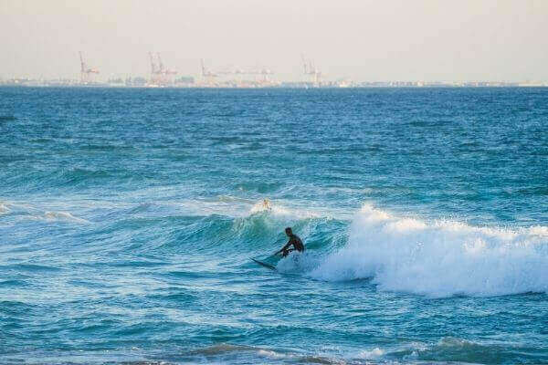 Go surfing at Scarborough beach