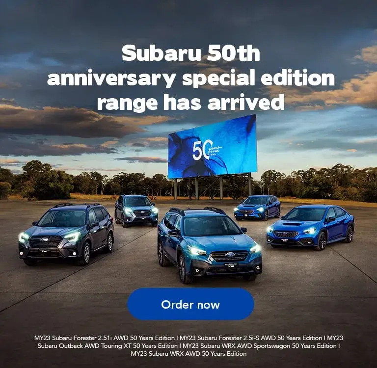 Subaru 50th Anniversary Special Edition