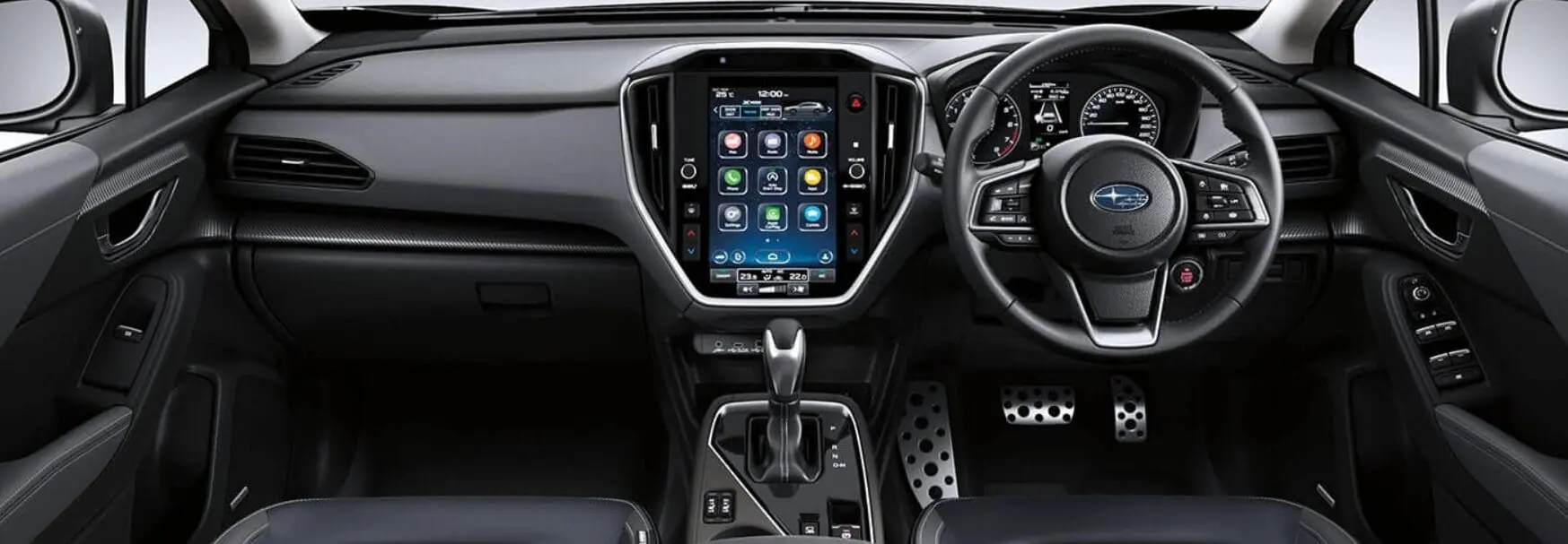 Convenient Steering Wheel Controls subaru crosstrek