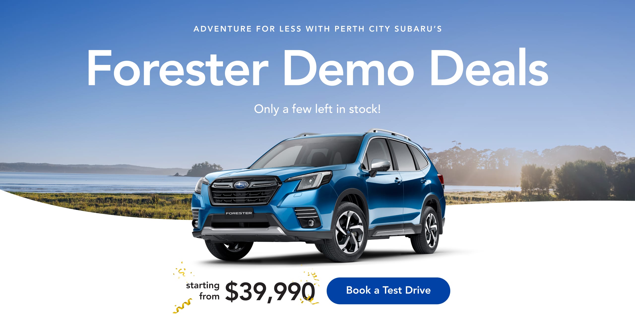 forester demo sale