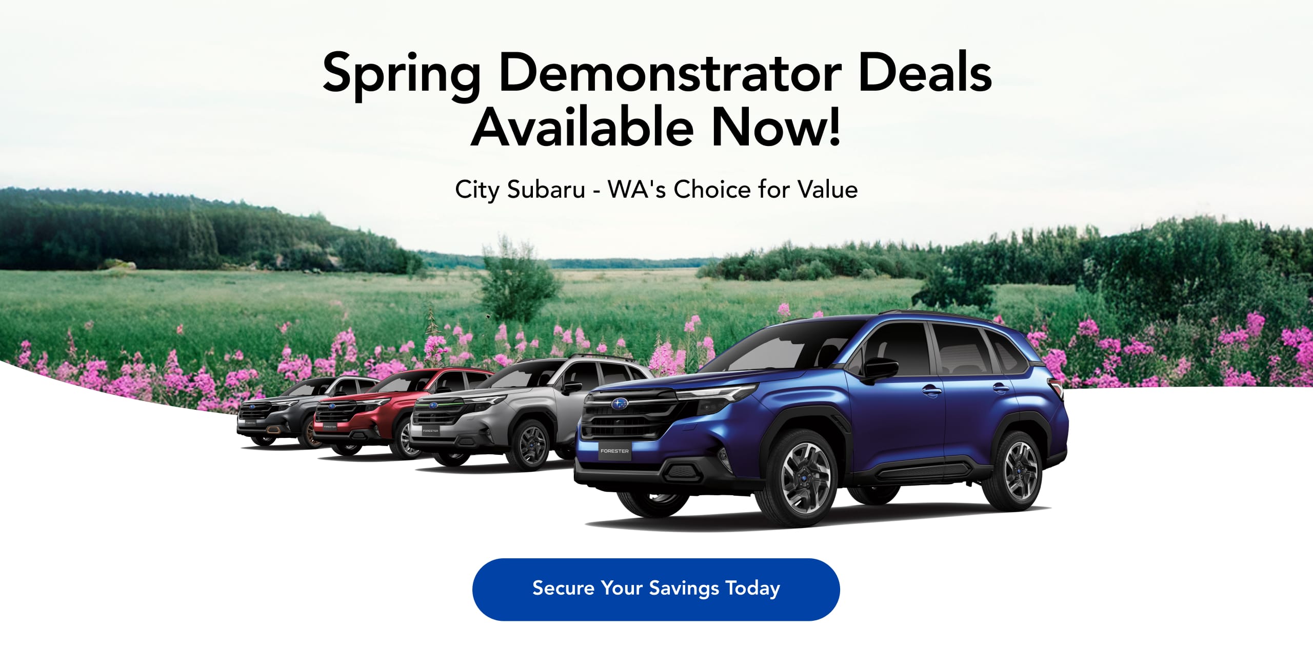subaru demo sale