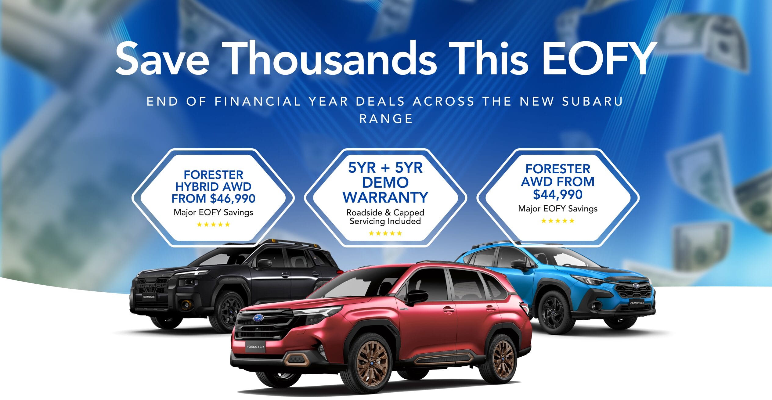subaru eofy sale
