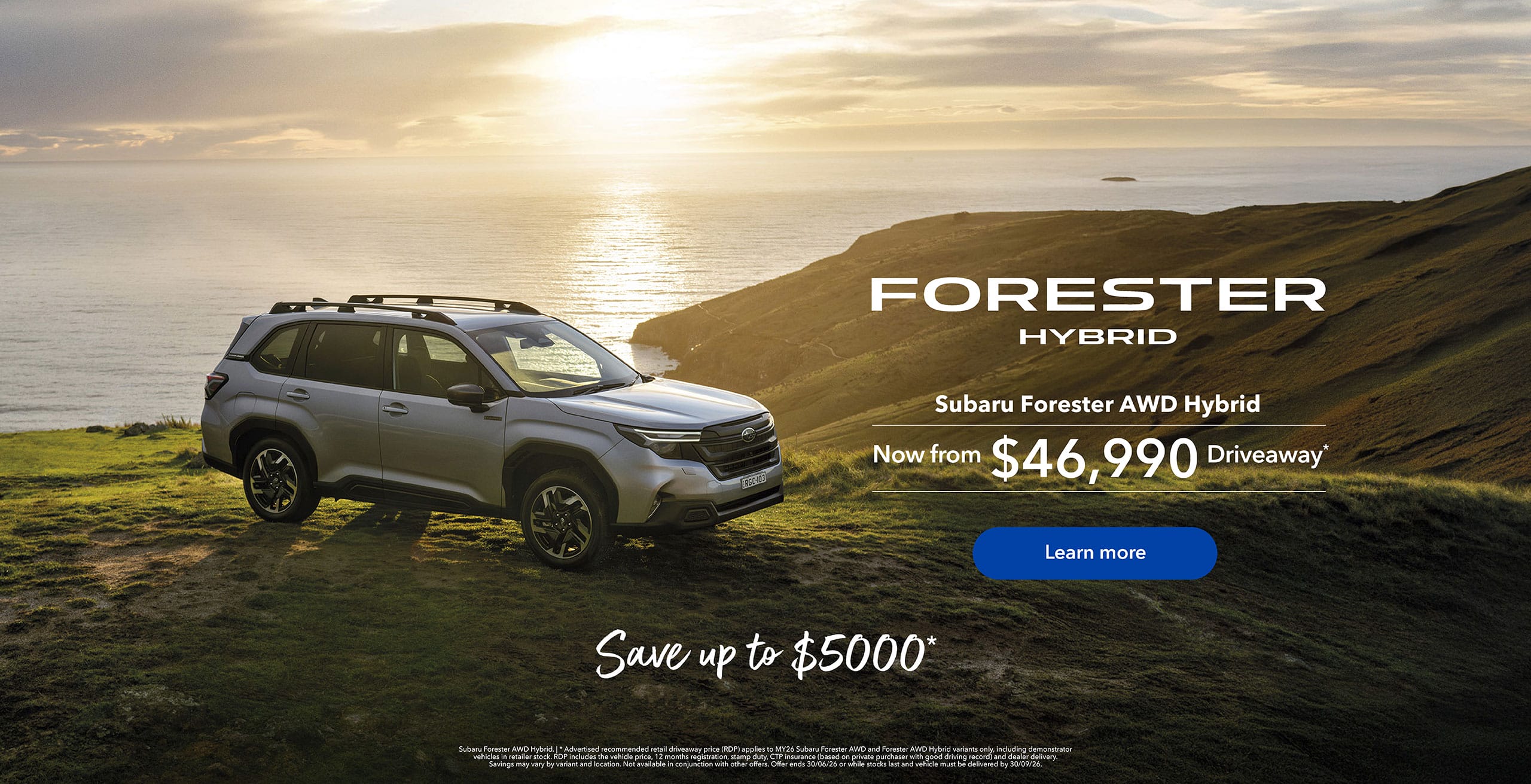 forester eofy deal