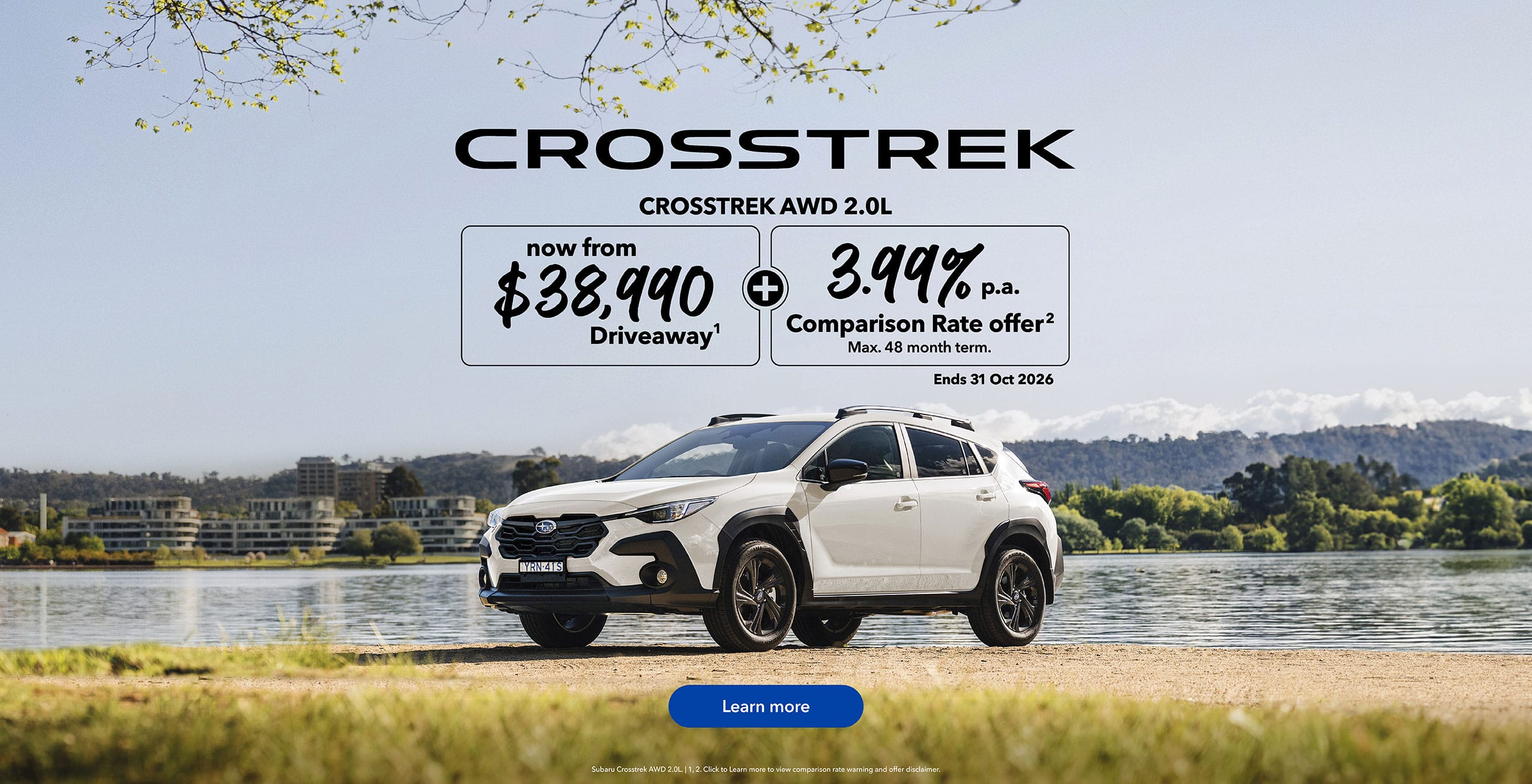 crosstrek finance deal
